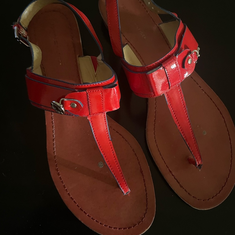 Slight worn sandals
